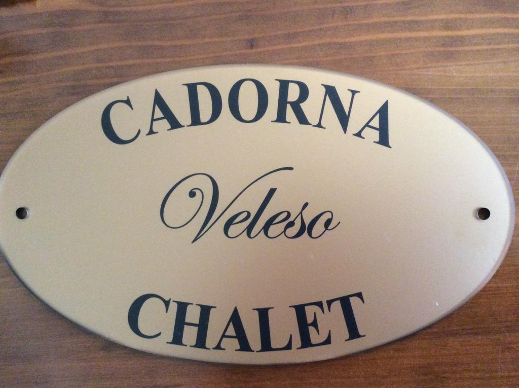 Veleso Cadorna Chalet Bed & Breakfast エクステリア 写真